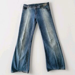 NEW Vintage Makaveli Jeans Tupac Hip Hop Y2k 90s Baggy Faded Wash Streetwear 15